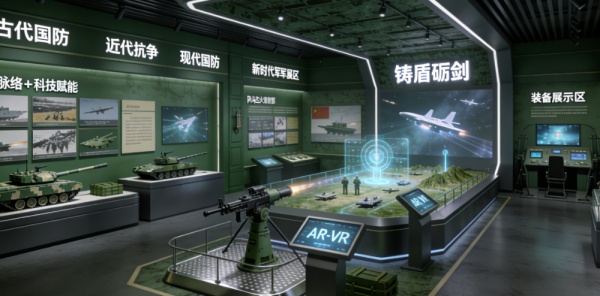 軍事展廳的沉浸式設(shè)計與國防教育使命