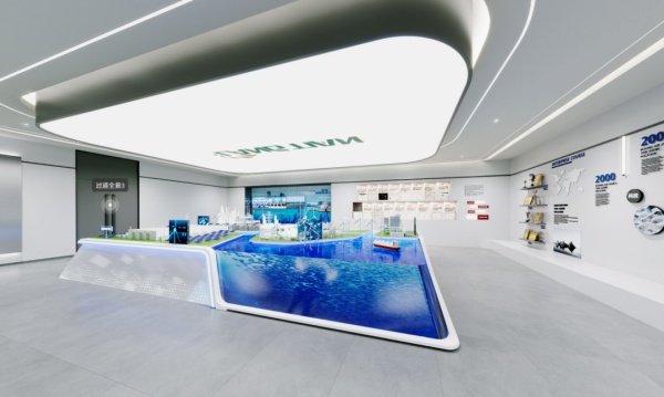 現(xiàn)代辦公室展廳設計