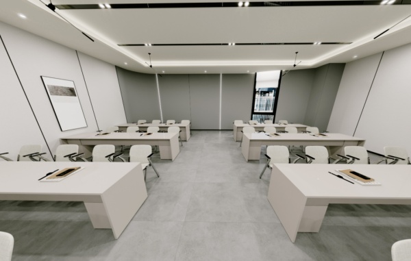 現(xiàn)代辦公室展廳設計