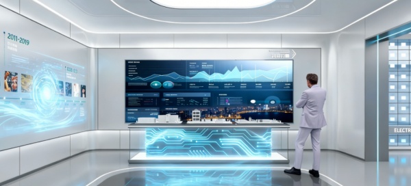 電子企業(yè)展廳的科技敘事與品牌賦能