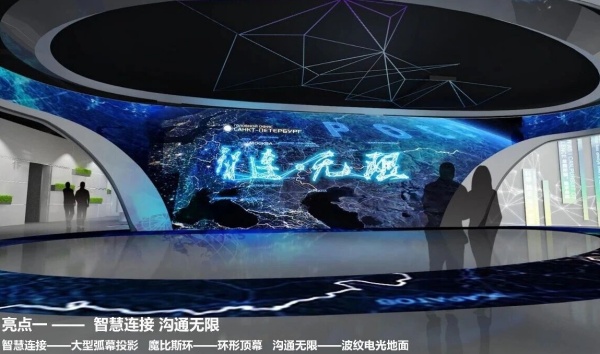 科技集團(tuán)企業(yè)展廳設(shè)計(jì)