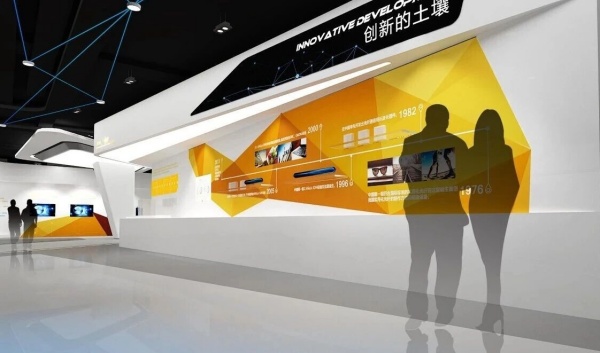 科技集團(tuán)企業(yè)展廳設(shè)計(jì)