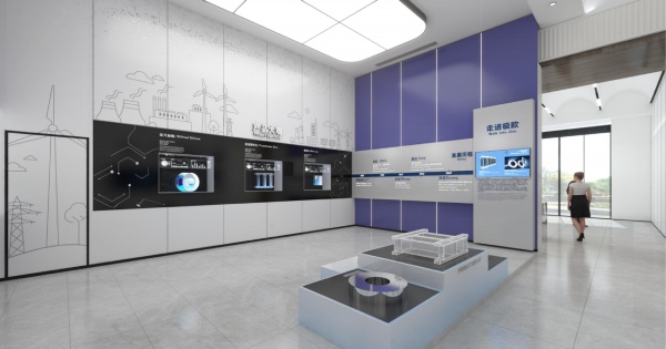 上海電力科技有限公司企業(yè)展廳設(shè)計