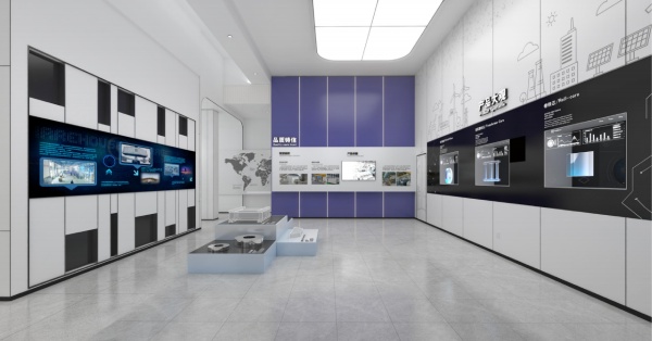 上海電力科技有限公司企業(yè)展廳設(shè)計