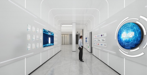 上海電力科技有限公司企業(yè)展廳設(shè)計