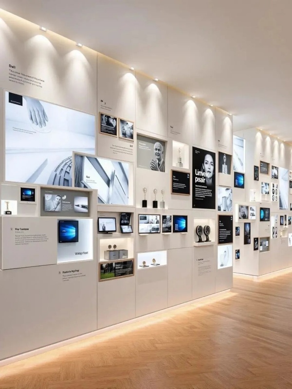 展廳設(shè)計新思路：實物展品與展墻的完美結(jié)合