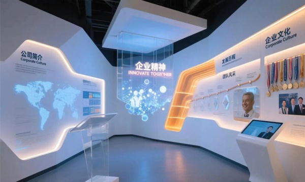 光影之間，讓企業(yè)展廳故事可感可知