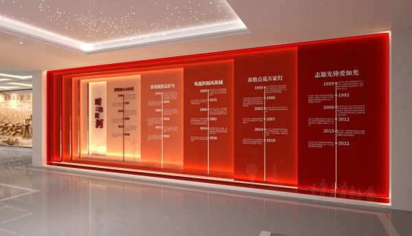 國網(wǎng)供電公司-黨建教育基地展廳設(shè)計(jì)