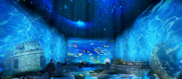 展廳展館中常用的4種藍(lán)色系