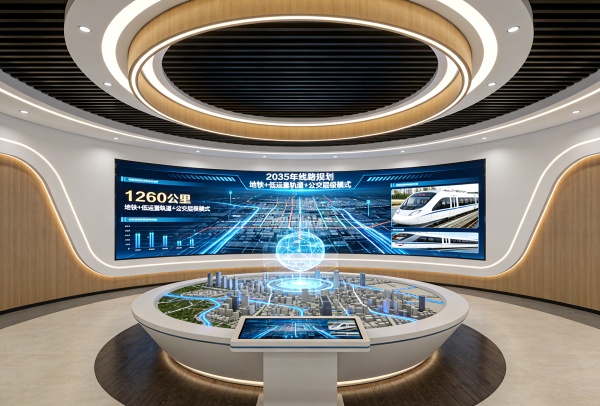 以軌為脈，向新而行鄭州地鐵全新數(shù)字展廳全景呈現(xiàn)