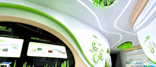 綠科融合！解鎖展廳設(shè)計新未來
