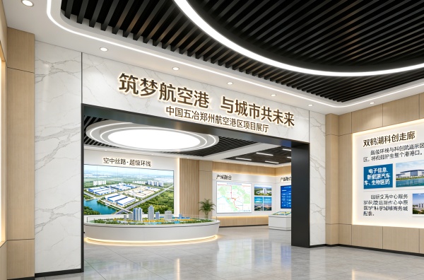筑夢(mèng)航空港-匠心映中原—中國(guó)五冶鄭州航空港展廳規(guī)劃設(shè)計(jì)方案