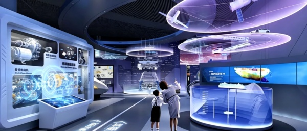 逐夢星河：沉浸式航天航空展廳的星際漫游之旅