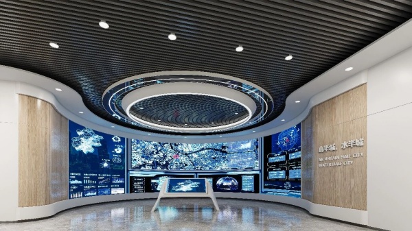 筑夢科創高地 | 慧谷湖科創小鎮展示廳，解鎖城市未來新圖景