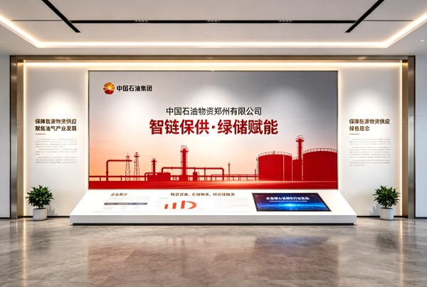 中國石油物資分公司展廳設計方案重磅出爐！