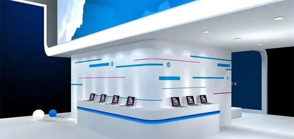 惠普科技展廳設計搭建案例分析