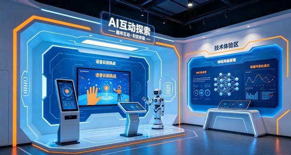 人工智能展廳設計：科技賦能，打造沉浸式智能展示新體驗
