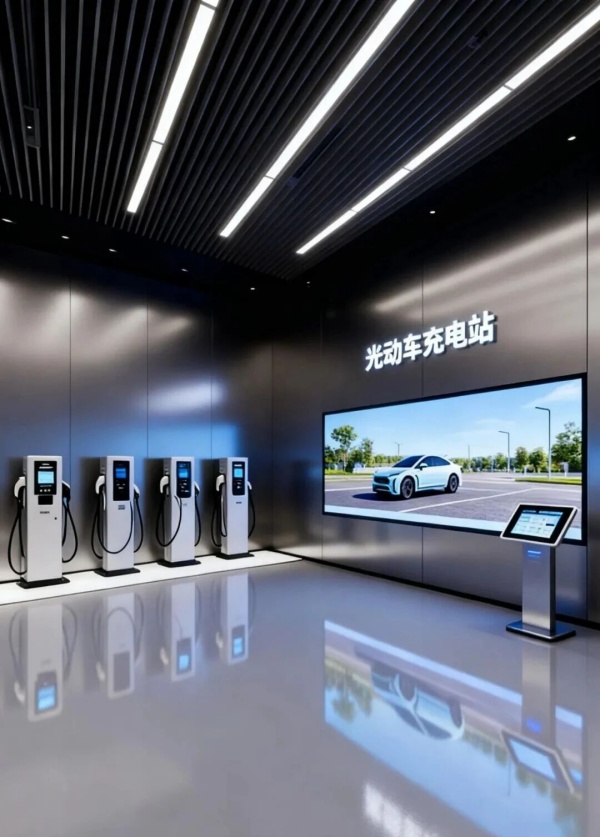 科技展廳設計｜用光影與線條，重構工業科技美學