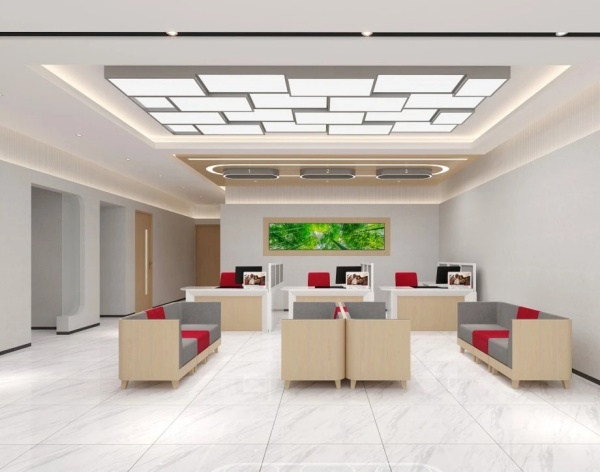 中國(guó)銀行三大支行展廳設(shè)計(jì)方案